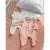 2pc Bodysuit Set, Pink - Onesies - 2 - thumbnail
