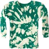 Tie-Dye Toddler PJ Top, Green - T-Shirts - 1 - thumbnail