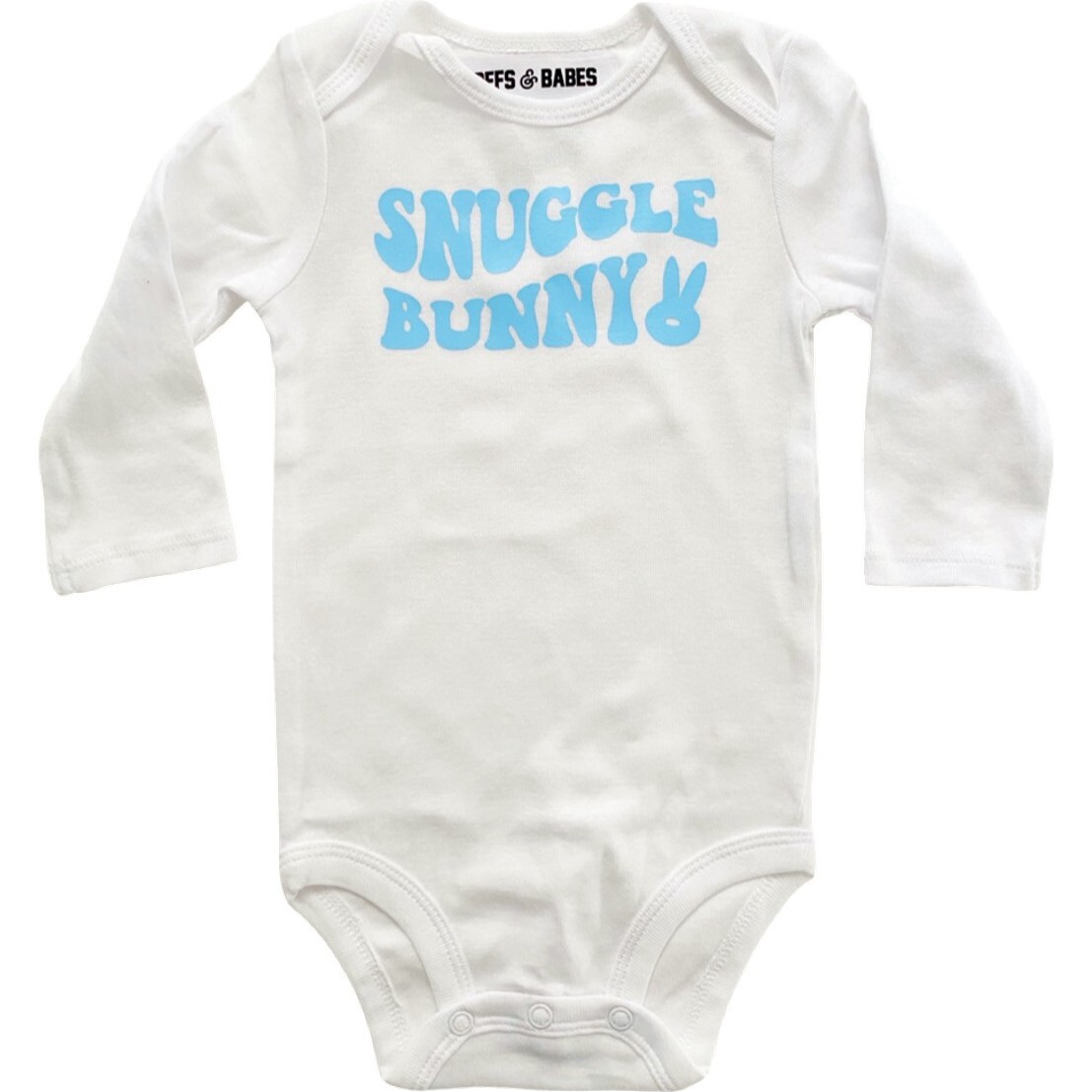 Snuggle Bunny Onesie, Blue - Onesies - 1