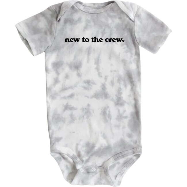 New To The Crew Babesie, Gray/White