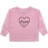 Big Sis Long Sleeve T-Shirt,  Pink - T-Shirts - 1 - thumbnail