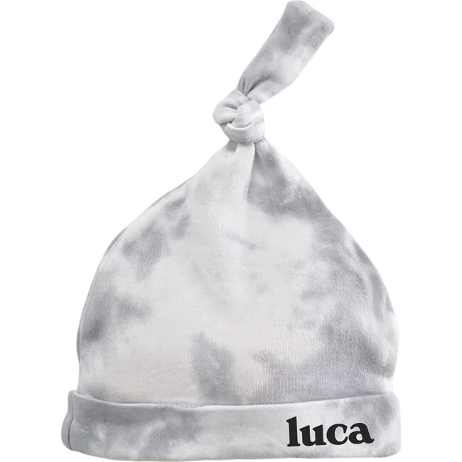 Personalized Tie-Dye Knotted Baby Hat