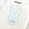 Personalized Bunny Onesie, Blue - Onesies - 2 - thumbnail