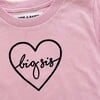 Big Sis Long Sleeve T-Shirt,  Pink - T-Shirts - 2