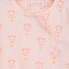 Giraffe Print Bodysuit, Pink - Onesies - 2