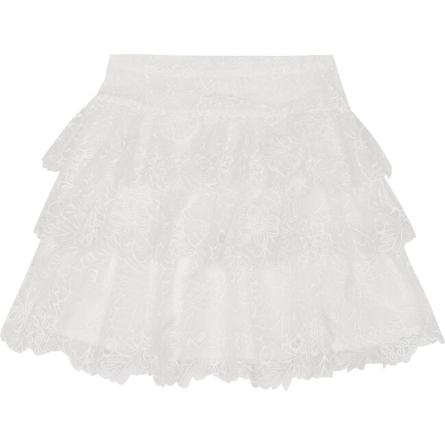 Mia Skirt, Ivory - Marlo Kids Skirts | Maisonette