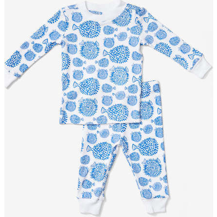 Blowfish Pajama Set, Marine - Pajamas - 1