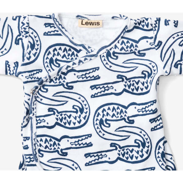 Alligator Take Me Home Outfit, Denim - Mixed Apparel Set - 3