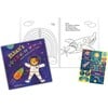 1-2-3 Blast-Off with Me Personalized Book, Coloring Book and Sticker Gift Set - Books - 3