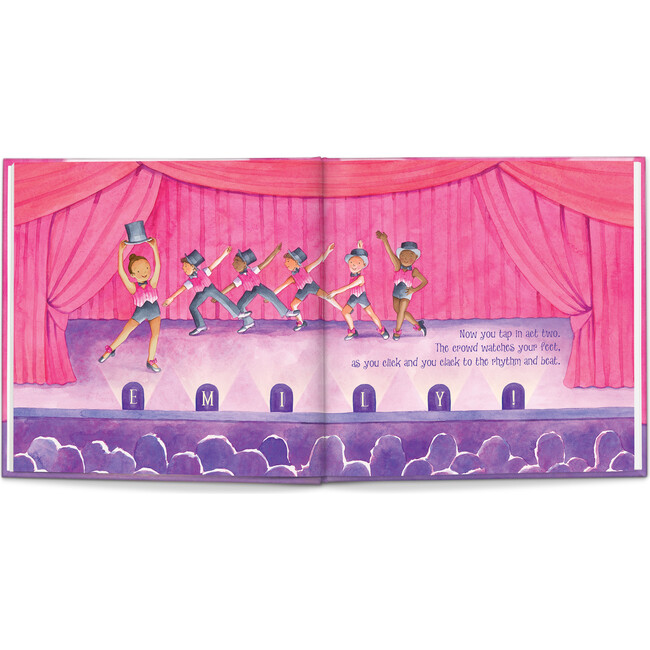 I'm A Little Dancer Personalized Book, Coloring Book and Sticker Gift Set