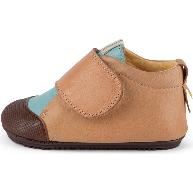 Strap Chukka, Peach & Aqua