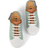 Hybrid Sneakers, Anis & Peach - Sneakers - 9