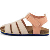 Eco Fisherman Sandals, Cream & Salmon - Sandals - 1 - thumbnail