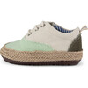 Eco Derby Shoes, Anis & Cream - Sneakers - 1 - thumbnail