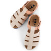 Eco Fisherman Sandals, Cream & Salmon - Sandals - 5
