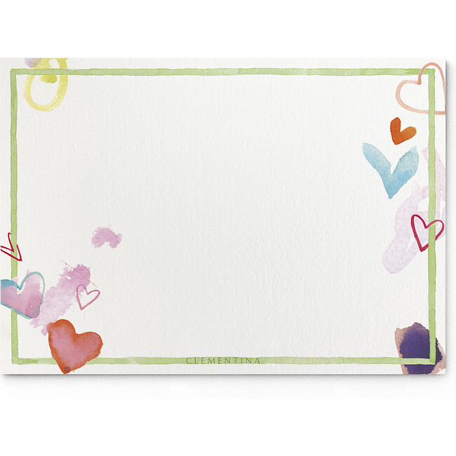 Set of 10 Child-At-Heart Stationery, Multi