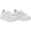 Velcro Sneakers, White - Sneakers - 1 - thumbnail