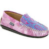 Plain Leather Moccasins, Multicolored - Loafers - 2