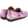 Plain Leather Moccasins, Multicolored - Loafers - 4