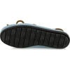 Hazel Laces Suede Moccasins, Light blue - Loafers - 6