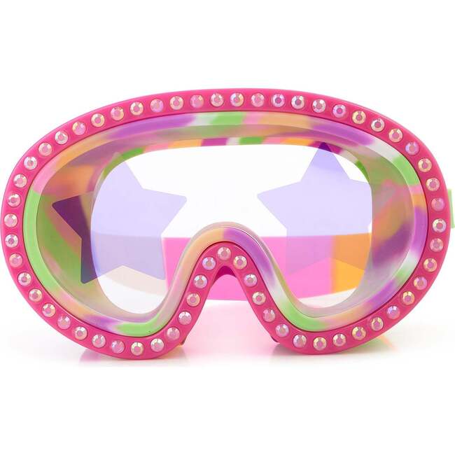 Star Glitter Swim Goggle, Pink - Goggles - 1