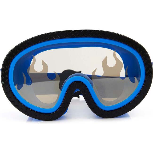 Wheelie to the Finish Line Swim Goggle, Blue