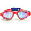 Street Vibe Belly Flop Swim Goggle, Red - Swim Goggles - 1 - thumbnail
