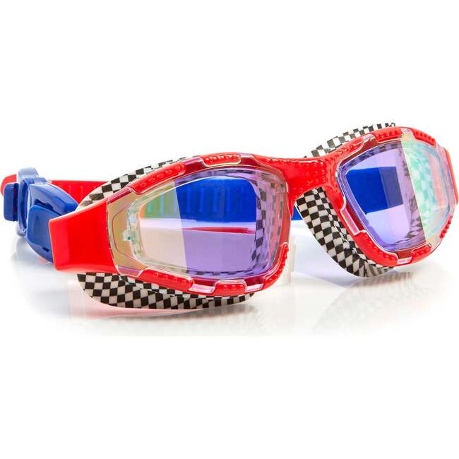 Street Vibe Belly Flop Swim Goggle, Red - Swim Goggles - 2