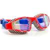 Street Vibe Belly Flop Swim Goggle, Red - Swim Goggles - 2