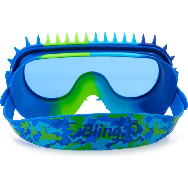 Spike Sea Monster Swim Goggle, Blue - Goggles - 3