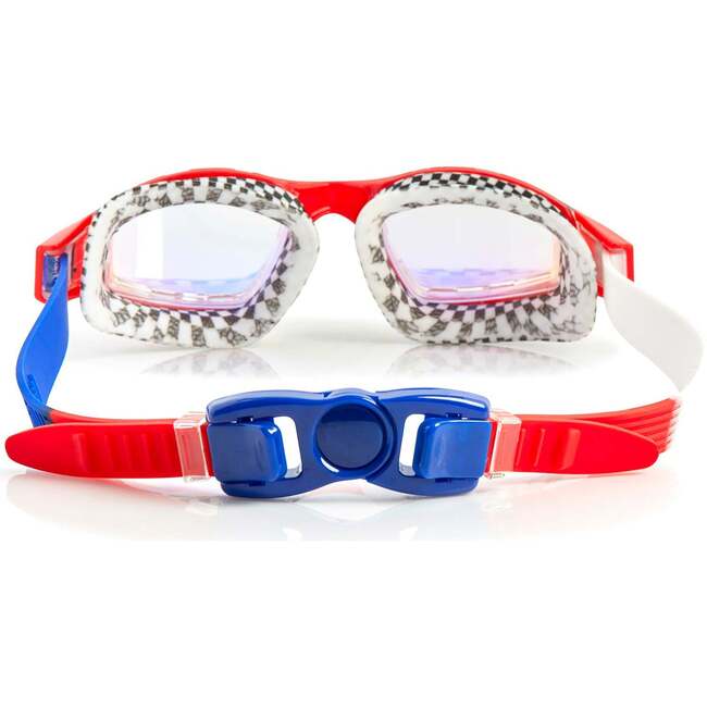 Street Vibe Belly Flop Swim Goggle, Red - Swim Goggles - 3