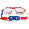Street Vibe Belly Flop Swim Goggle, Red - Swim Goggles - 3