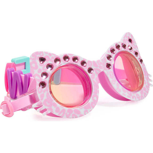 Purr-fect Cat's Meow Swim Goggle, Pink