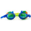Rex Dino Swim Goggle, Blue - Goggles - 1 - thumbnail