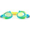 Phoenix Dino Swim Goggle, Blue - Goggles - 1 - thumbnail