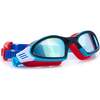 Ride the Wave Pool Party Swim Goggle, Red - Swim Goggles - 2