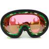 Muffler Car Show Swim Goggle, Green - Goggles - 1 - thumbnail