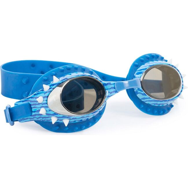 Royal Dino Swim Goggle, Blue - Goggles - 4