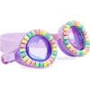 Lovely Lilac Pool Jewel Swim Goggle, Purple - Swim Goggles - 1 - thumbnail