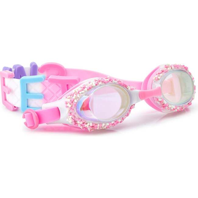 Party Funfetti Swim Goggle, Pink - Swim Goggles - 3