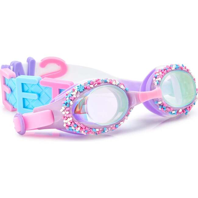 Nonpareils Purple Funfetti Swim Goggle, Pink - Swim Goggles - 3