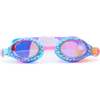 Cloud Blue Sunny Day Swim Goggle, Blue - Goggles - 1 - thumbnail