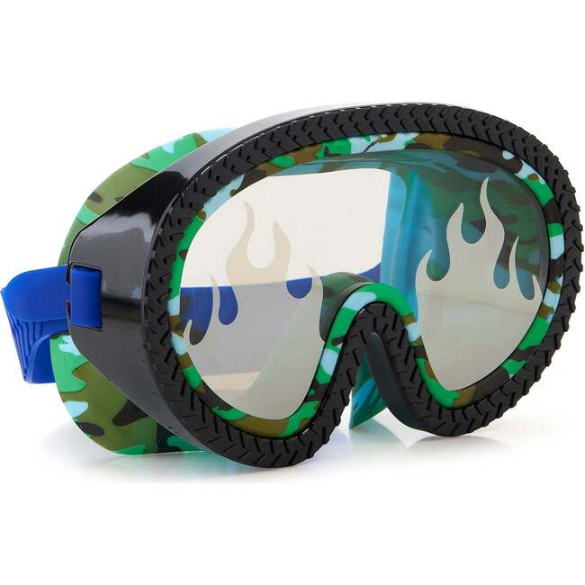 Engine Car Show Swim Goggle, Blue