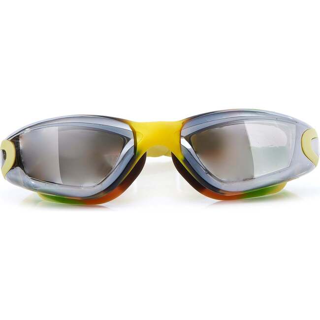 Camo Salt Water Taffy Swim Goggle, Grey - Goggles - 1