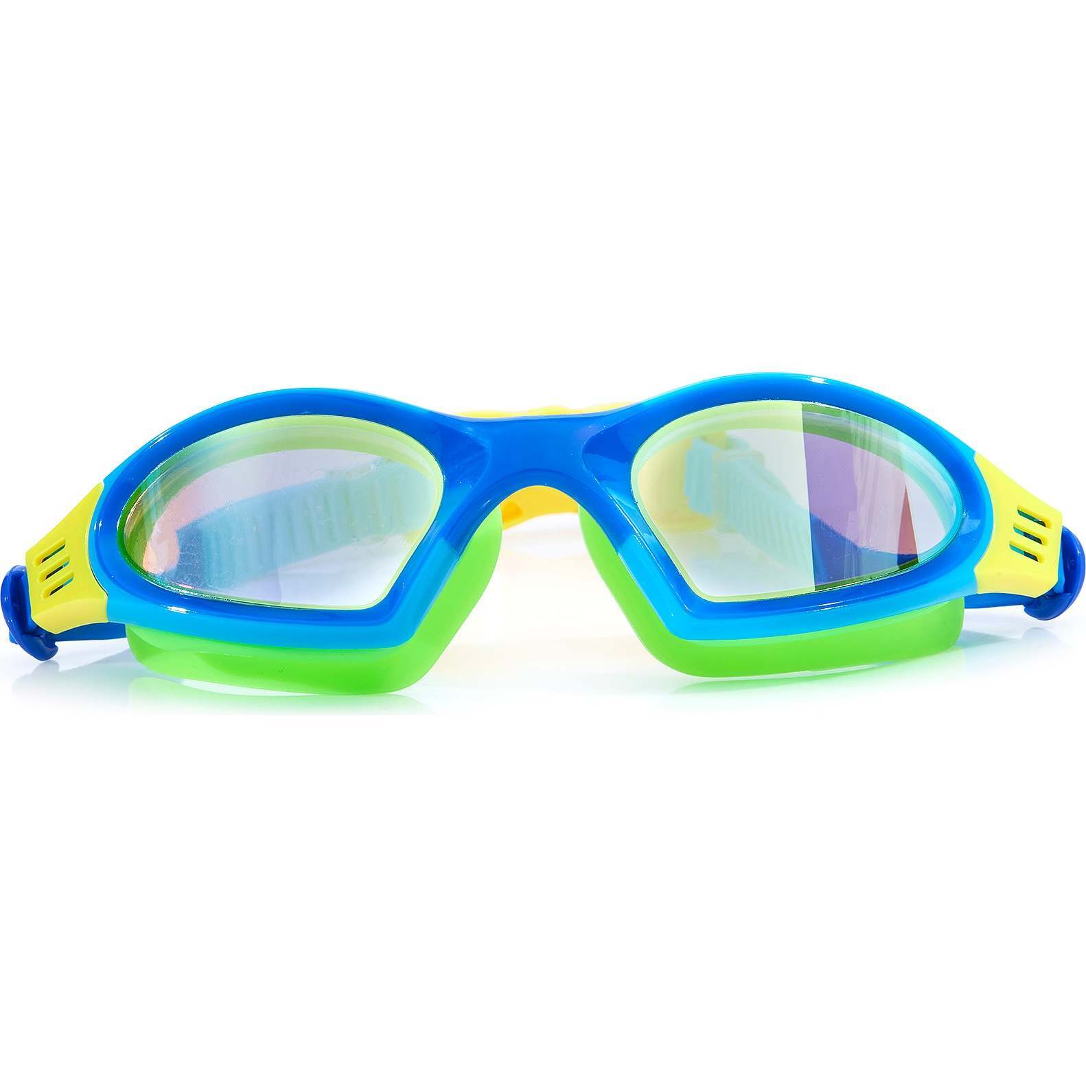 Chlorine Blue Pool Party Swim Goggle, Blue - Swim Goggles - 1