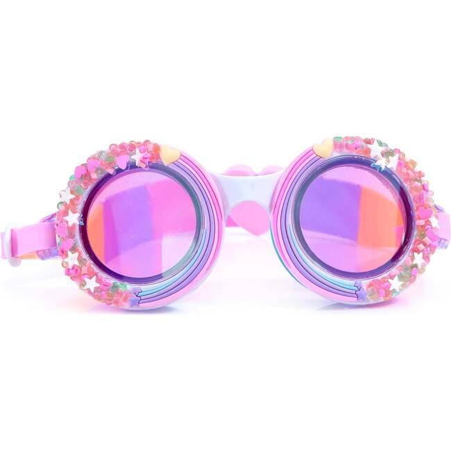 Blueberry Cupcake Sprinkles Swim Goggle, Purple - Goggles - 1