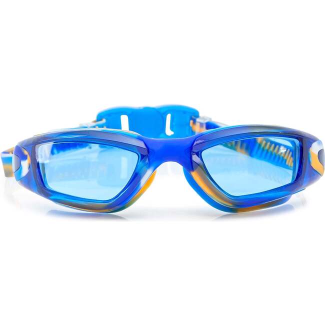 Candy Corn Salt Water Taffy Swim Goggle, Blue - Goggles - 1