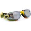 Camo Salt Water Taffy Swim Goggle, Grey - Goggles - 2 - thumbnail