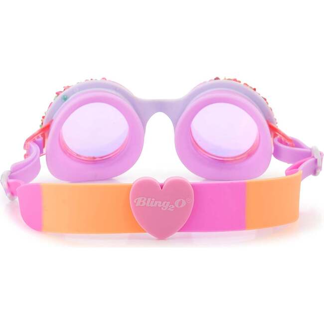 Berry Cupcake Sprinkles Swim Goggle, Pink - Swim Goggles - 3