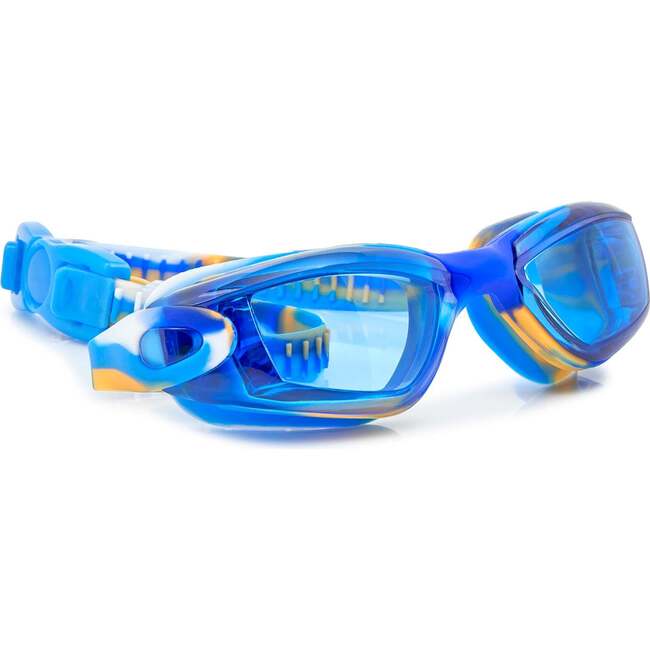 Candy Corn Salt Water Taffy Swim Goggle, Blue - Goggles - 2